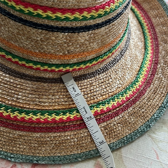 GREVI Straw Fedora ~ Italy